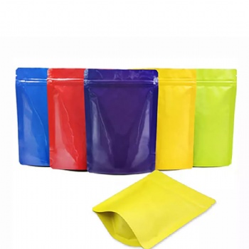 Multi Color Aluminum Foil Laminated Stand Up Pouch with Zipper