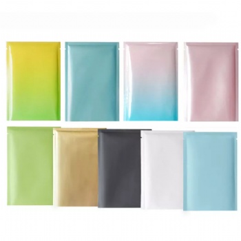 Multi Color Aluminum Foil Laminated 3 Side Seal Pouch