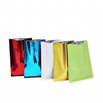 Multi Color Aluminum Foil Laminated 3 Side Seal Pouch