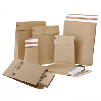 Custom Printed Kraft Paper Mailer Bags